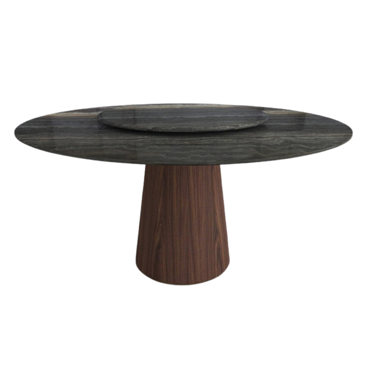 Charmaine Round Marble Dining Table
