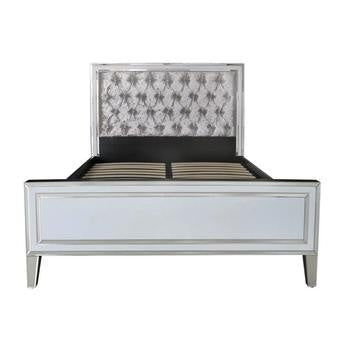 Liberty Mirrored Bed Frame - King