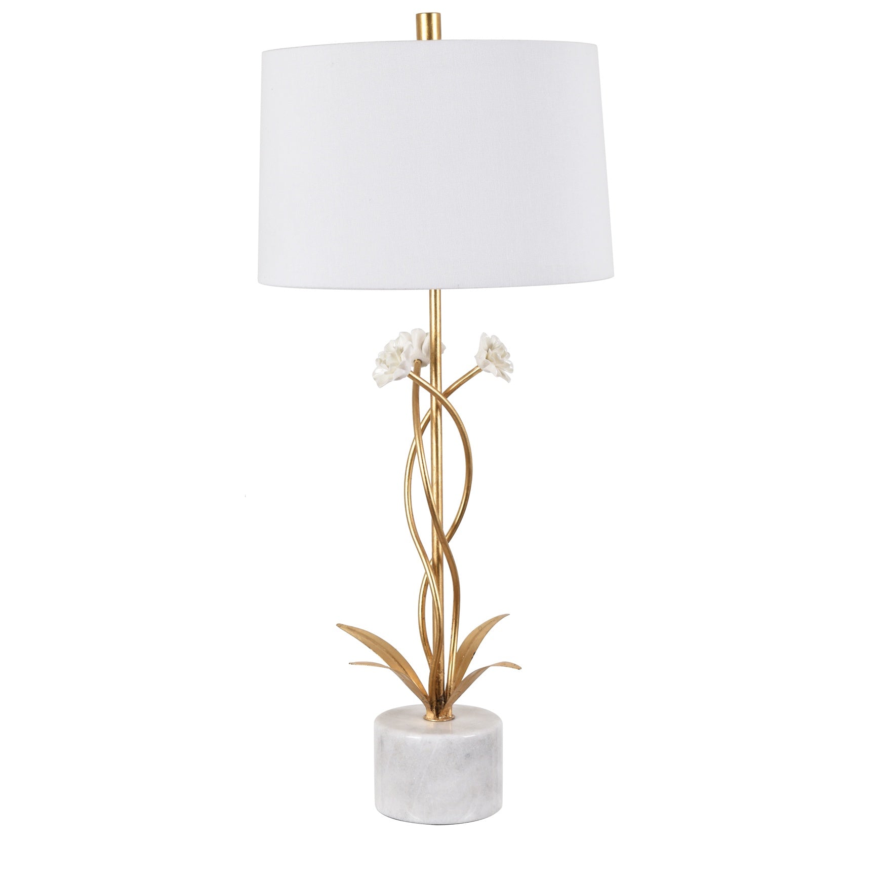 Flora Delicate Floral Lamp – Hollywood Interiors