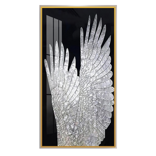Angel Wings Acrylic Wall Art