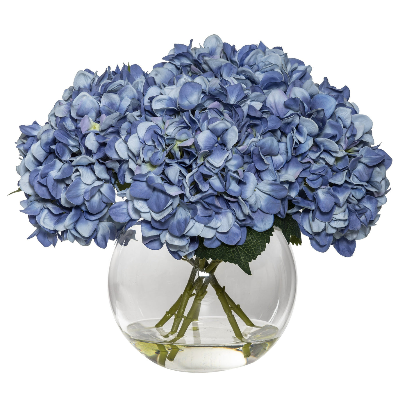 Hydrangea-Phoebe Sphere Vase40cmBl-BOM