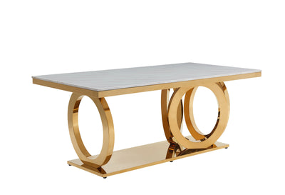 Watson 2.0m Marble Dining Table
