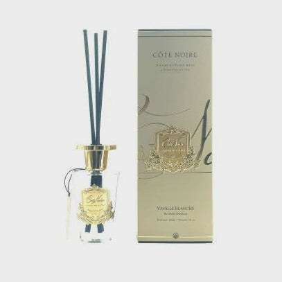 Côte Noire 150ml Diffuser Set - Blonde Vanilla - Gold